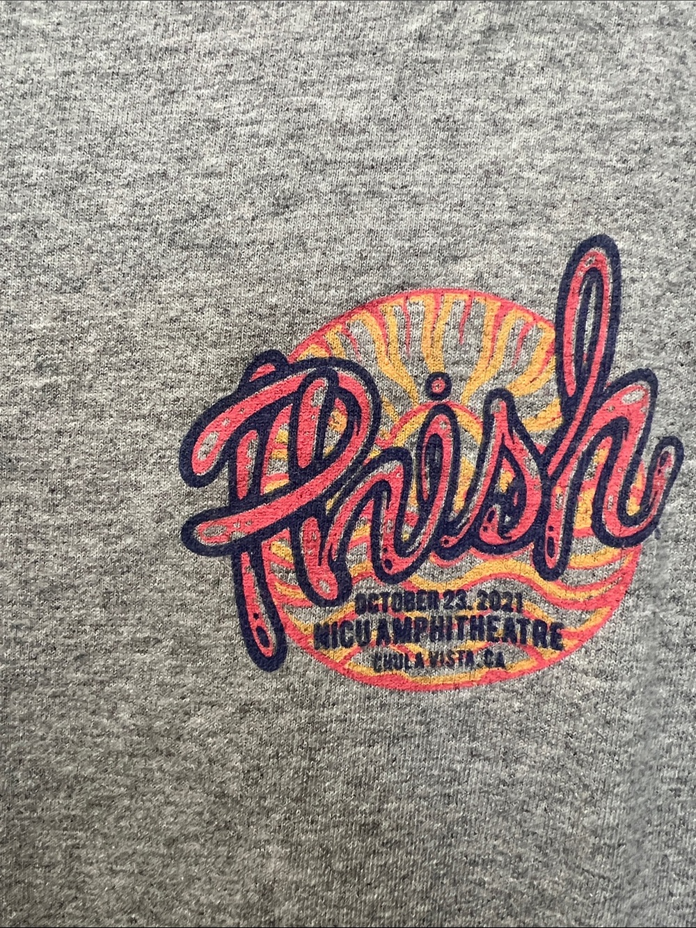 PHISH Concert Tee 10/23/21 Chula Vista - Size small - Picture 2 of 5